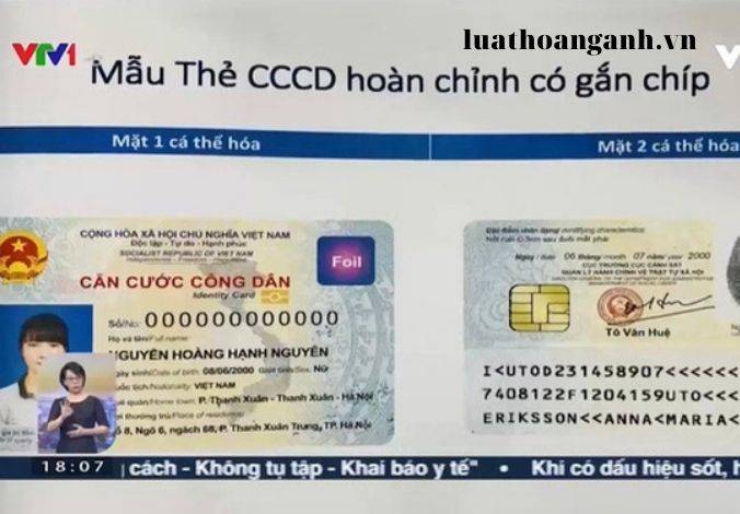 Thủ tục cấp thẻ Căn cước công dân  gắn chip điện tử  mới nhất năm 2021