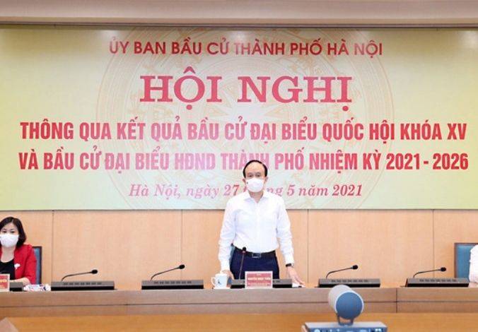 Danh sách 95 người trúng cử đại biểu Hội đồng nhân dân thành phố Hà Nội nhiệm kỳ 2021 - 2026