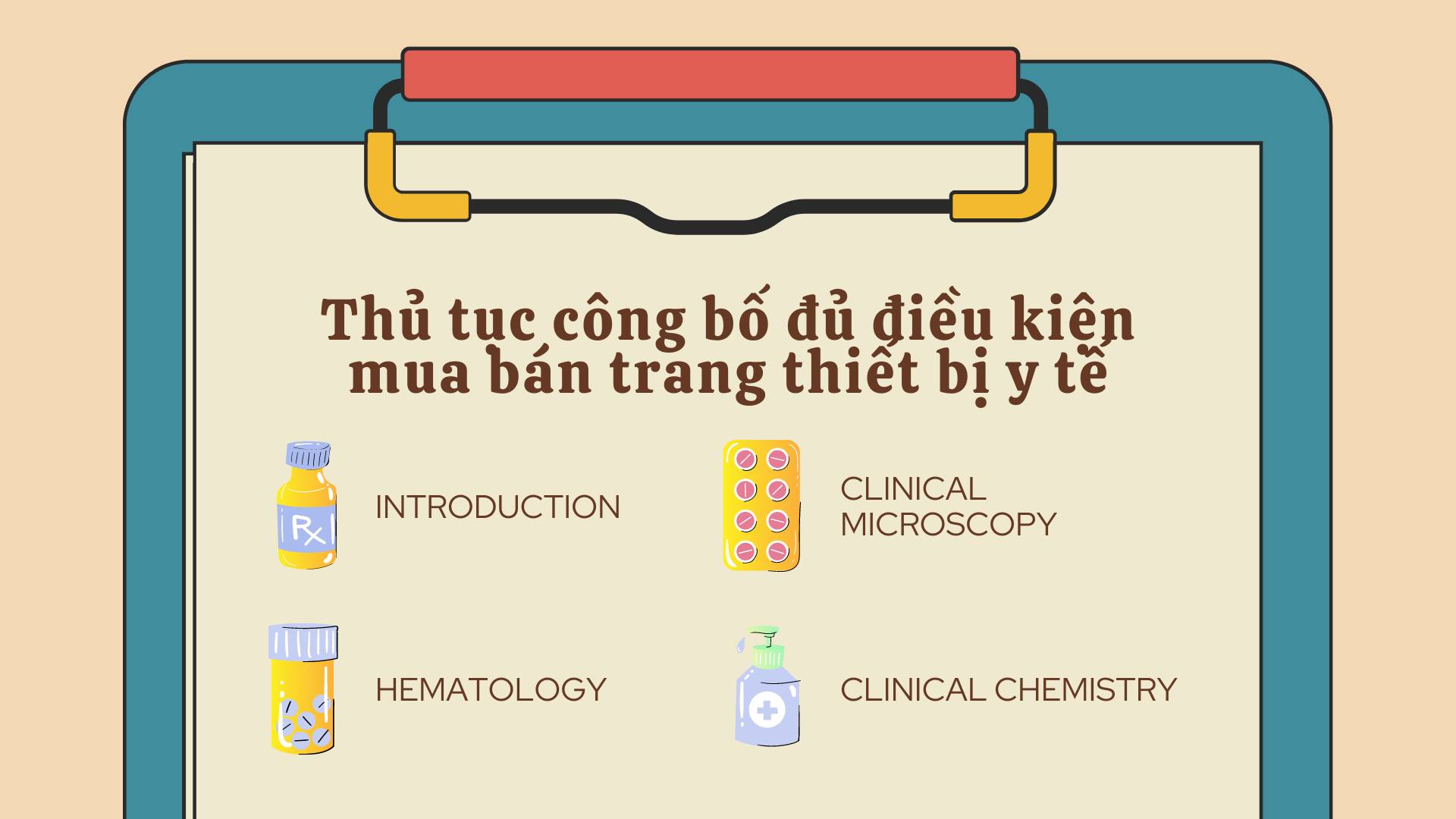 Thủ tục công bố đủ điều kiện mua bán trang thiết bị y tế tại An Giang