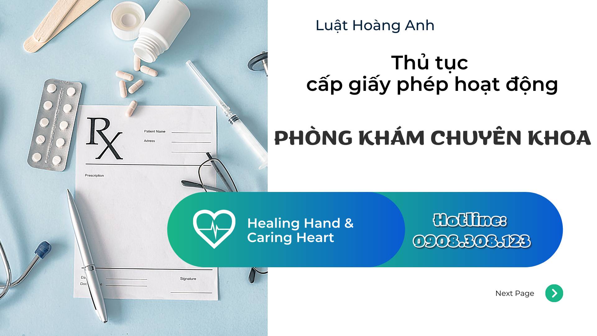 Thủ tục cấp giấy phép hoạt động khám bệnh, chữa bệnh đối với phòng khám chuyên khoa tại Long An