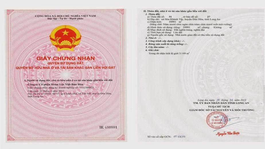 Thủ tục xin cấp sổ hồng được quy định như thế nào?